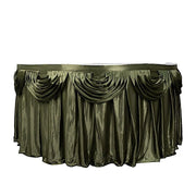 Satin Classic Drape Table Skirt