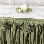 Satin Classic Drape Table Skirt