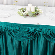 Satin Classic Drape Table Skirt