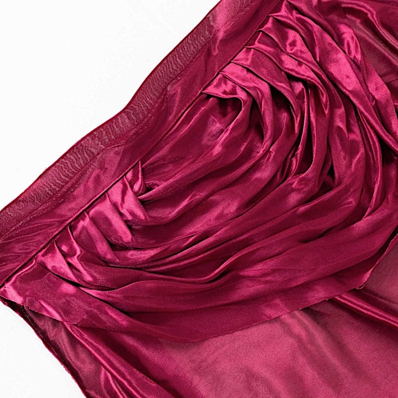 Satin Classic Drape Table Skirt
