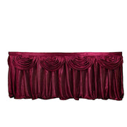 Satin Classic Drape Table Skirt
