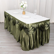 Satin Classic Drape Table Skirt SKT_06_DSG_14