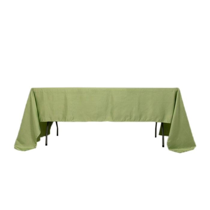 60" x 126" Lamour Satin Rectangular Tablecloth