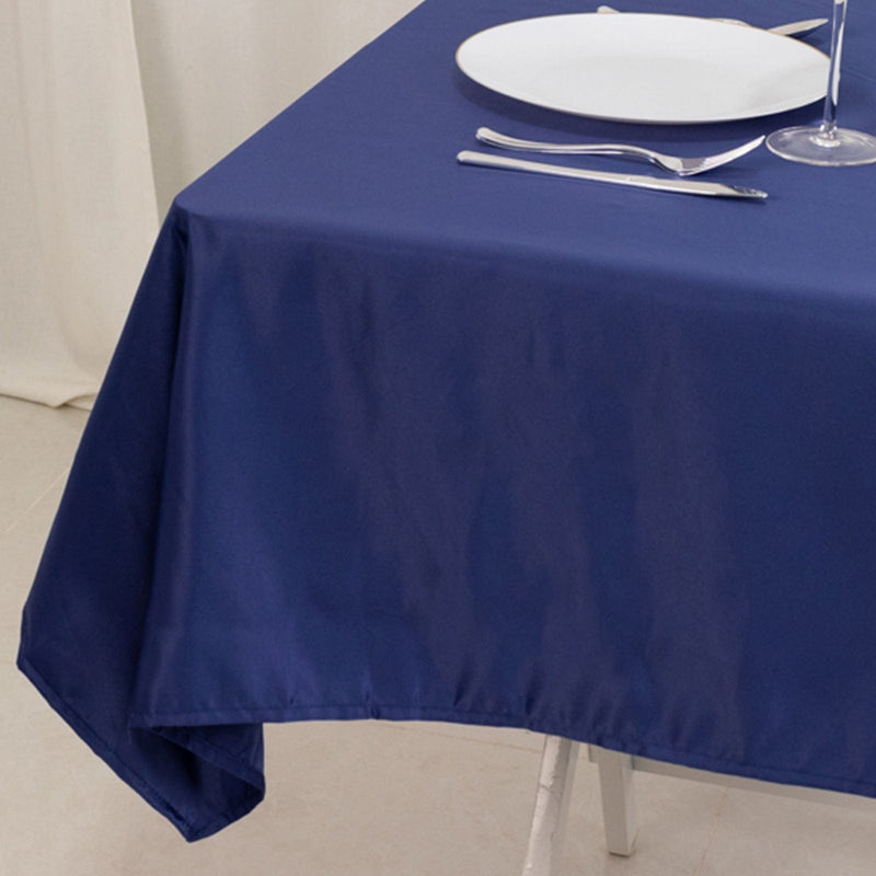 54" x 54" Lamour Satin Square Tablecloth Wedding Party Table Linens