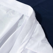 Scuba Polyester Table Skirt with Shirred Pleats