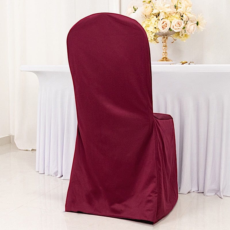 Scuba Stretch Chair Cover Wedding Party Decorations