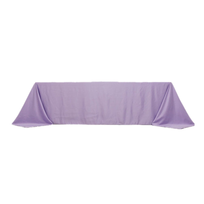 90" x 156" Lamour Satin Rectangular Tablecloth
