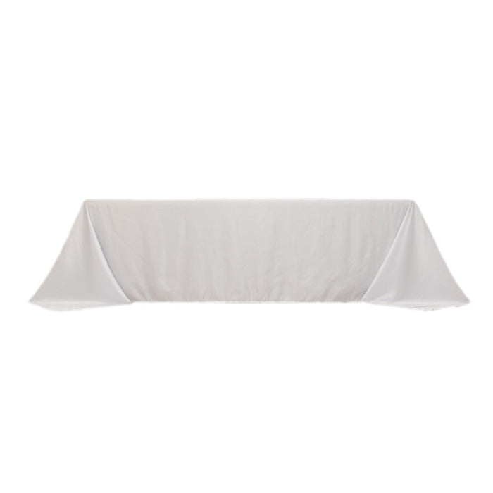 90" x 156" Lamour Satin Rectangular Tablecloth