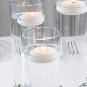 Set of 12", 14", 16" Premium Glass Cylinder Vases Centerpieces - Clear VASE_A3_SET02_CLR