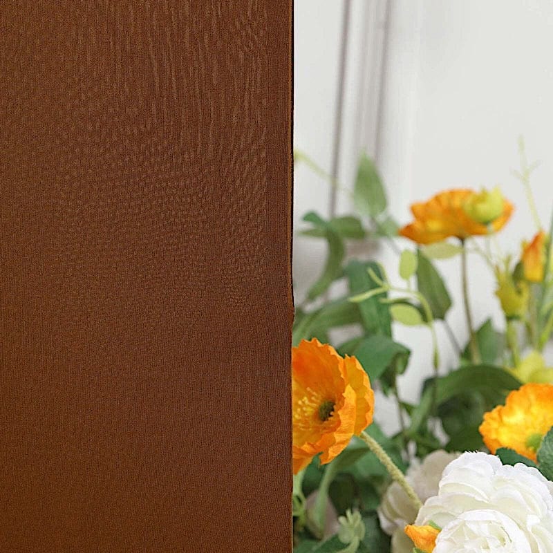 Set of 2 Fitted Spandex Open Arch Double Sided Backdrop Stands Cover