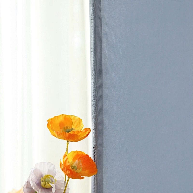 Set of 2 Fitted Spandex Open Arch Double Sided Backdrop Stands Cover