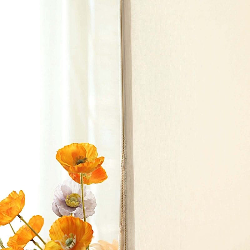 Set of 2 Fitted Spandex Open Arch Double Sided Backdrop Stands Cover