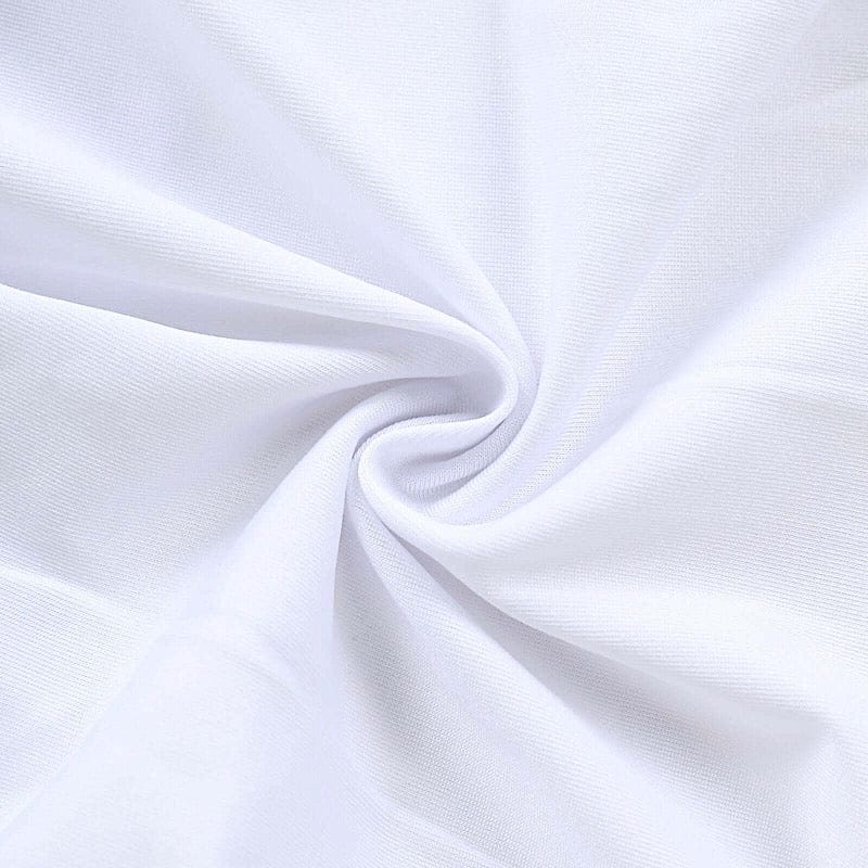 Set of 2 Fitted Spandex Open Arch Double Sided Backdrop Stands Cover