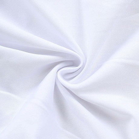 Set of 2 Fitted Spandex Open Arch Double Sided Backdrop Stands Cover