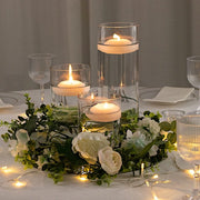 Set of 6", 8", 12" Premium Glass Cylinder Vases Centerpieces - Clear VASE_A3_SET01_CLR