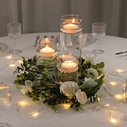 Set of 6", 8", 12" Premium Glass Cylinder Vases Centerpieces - Clear VASE_A3_SET01_CLR