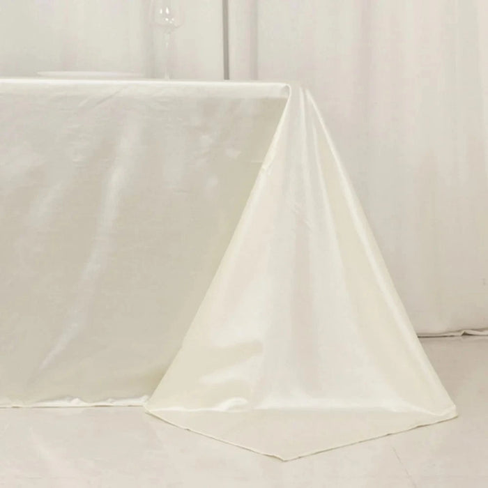 90" x 156" Scuba Polyester Rectangular Tablecloth