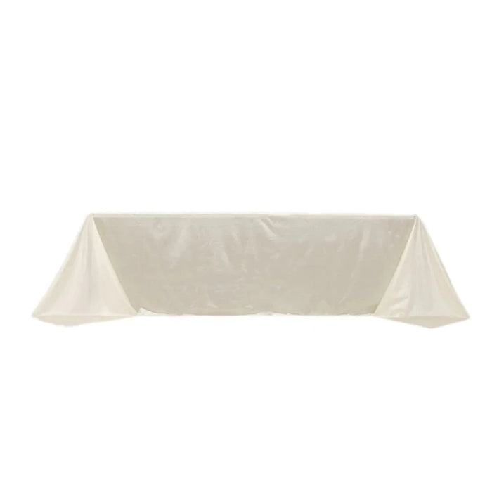 90" x 156" Scuba Polyester Rectangular Tablecloth