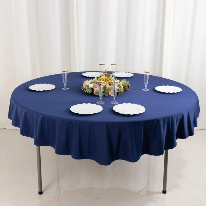 70" Premium Scuba Round Tablecloth