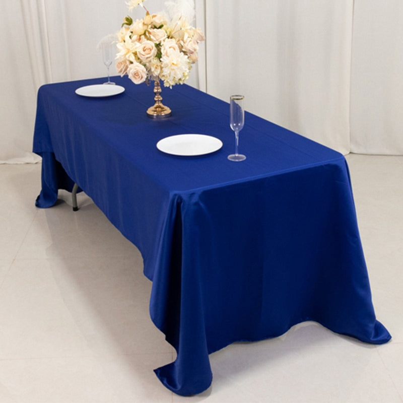 60" x 126" Lamour Satin Rectangular Tablecloth