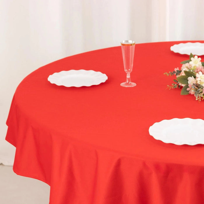 70" Premium Scuba Round Tablecloth