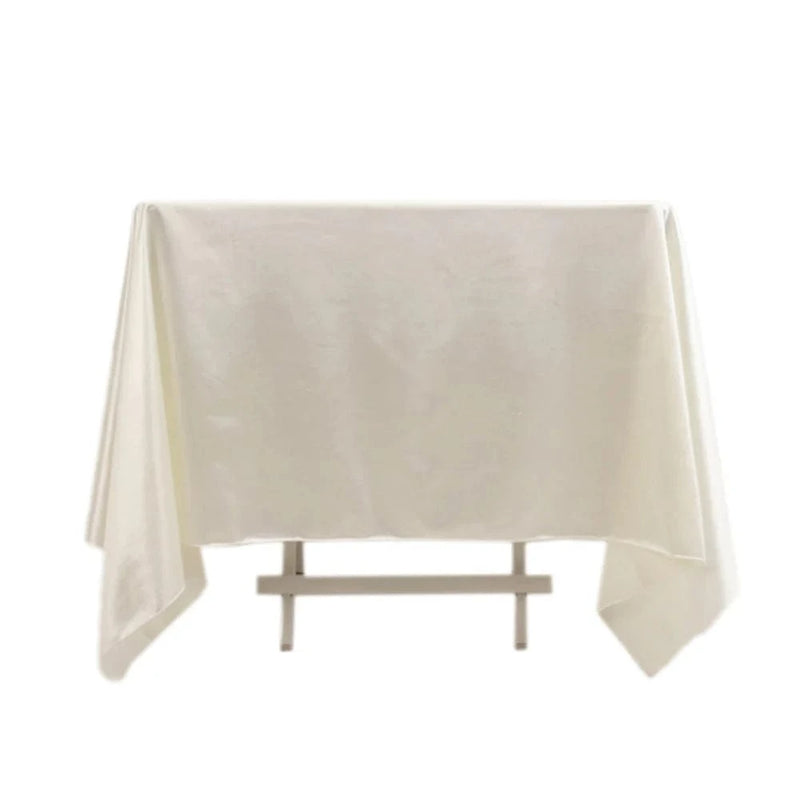 70" x 70" Scuba Polyester Square Tablecloth Wedding Table Linens