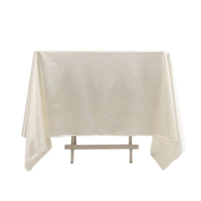 70" x 70" Scuba Polyester Square Tablecloth Wedding Table Linens