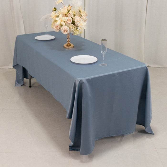 60" x 126" Lamour Satin Rectangular Tablecloth