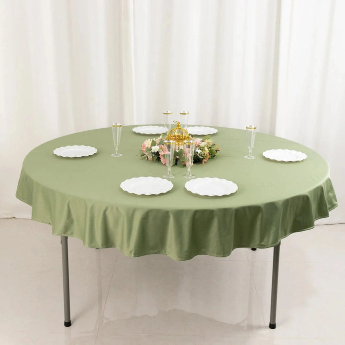 70" Premium Scuba Round Tablecloth
