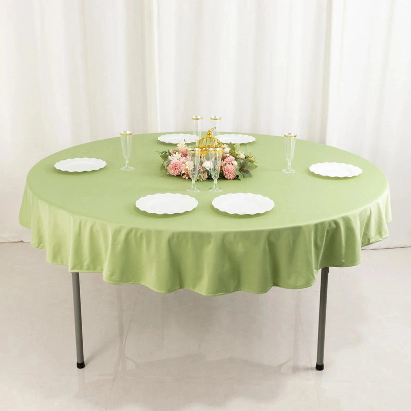 70" Premium Scuba Round Tablecloth