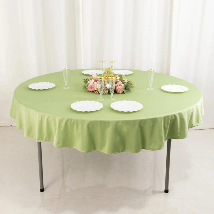 70" Premium Scuba Round Tablecloth