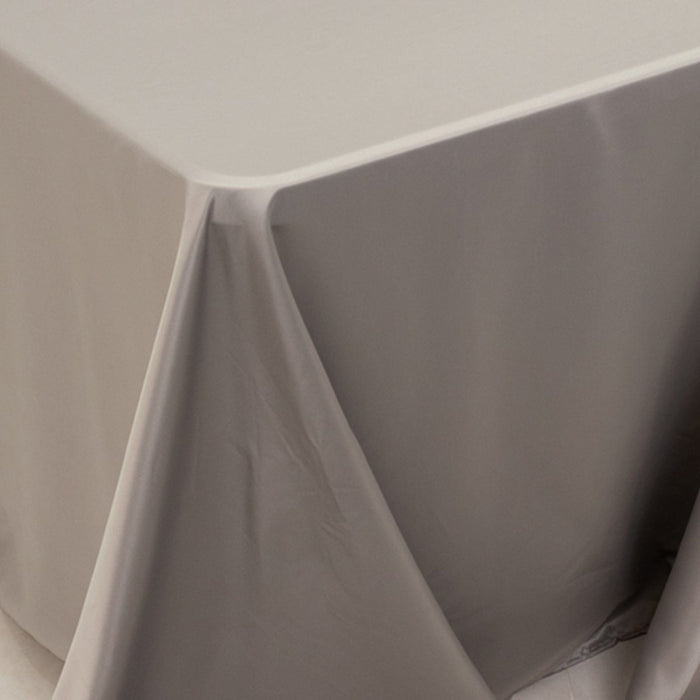 90" x 156" Lamour Satin Rectangular Tablecloth