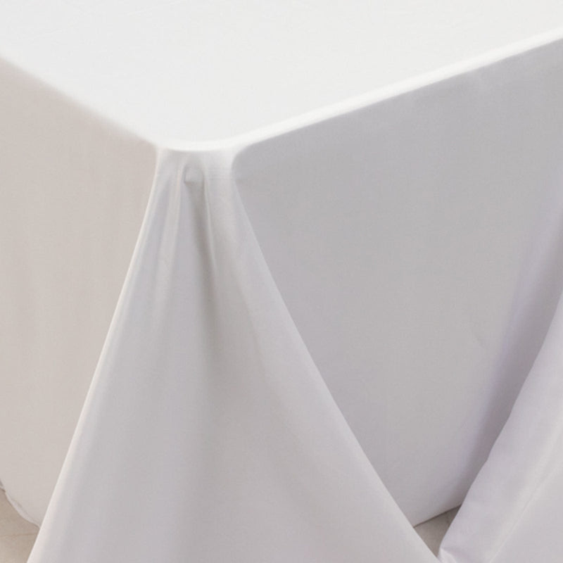 90" x 156" Lamour Satin Rectangular Tablecloth