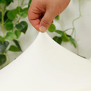 Spandex Fitted Folding Chair Cover with Ruched Swag Back and Foot Pockets