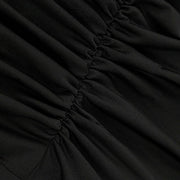 Spandex Fitted Folding Chair Cover with Ruched Swag Back and Foot Pockets