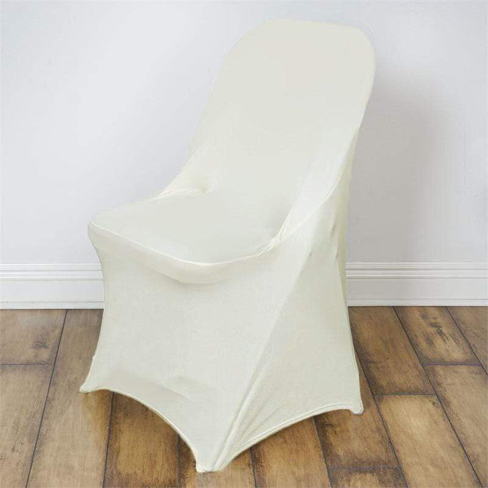 10 pcs Spandex Folding Chair Covers Wedding Party Decorations