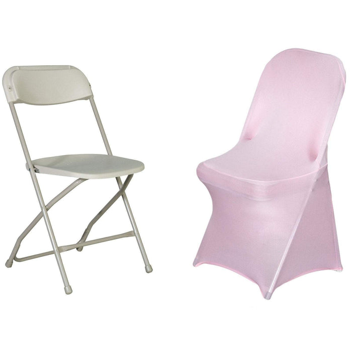 10 pcs Spandex Folding Chair Covers Wedding Party Decorations