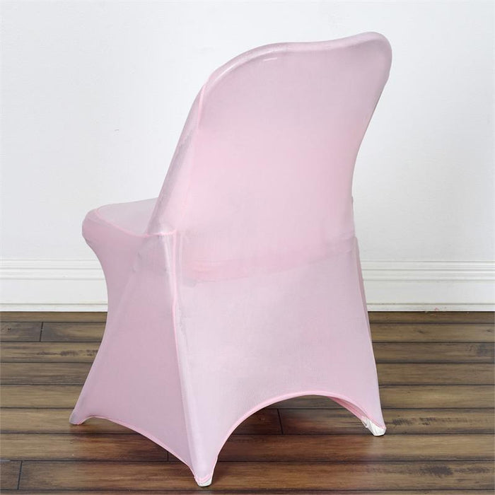 10 pcs Spandex Folding Chair Covers Wedding Party Decorations