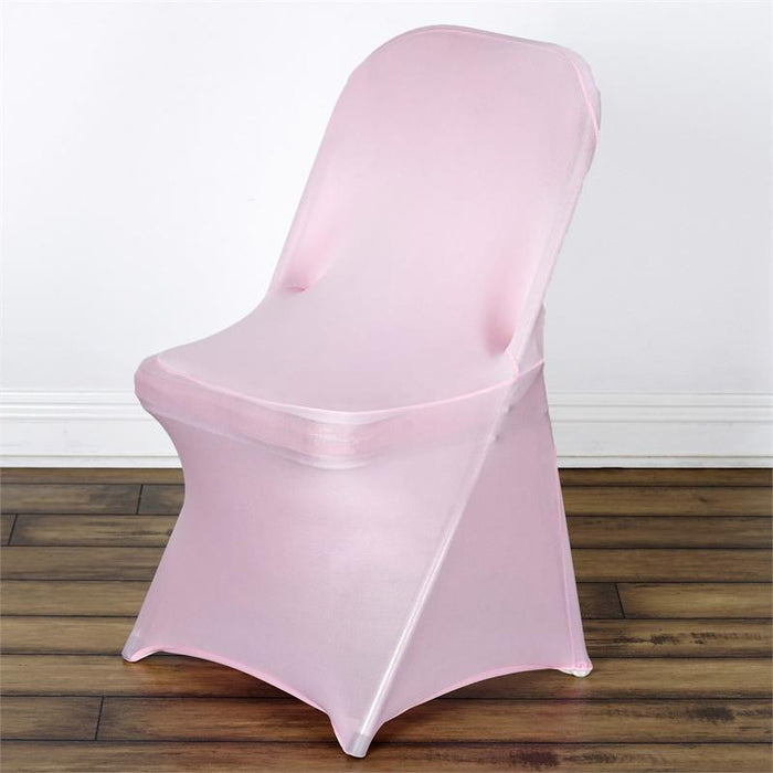 10 pcs Spandex Folding Chair Covers Wedding Party Decorations