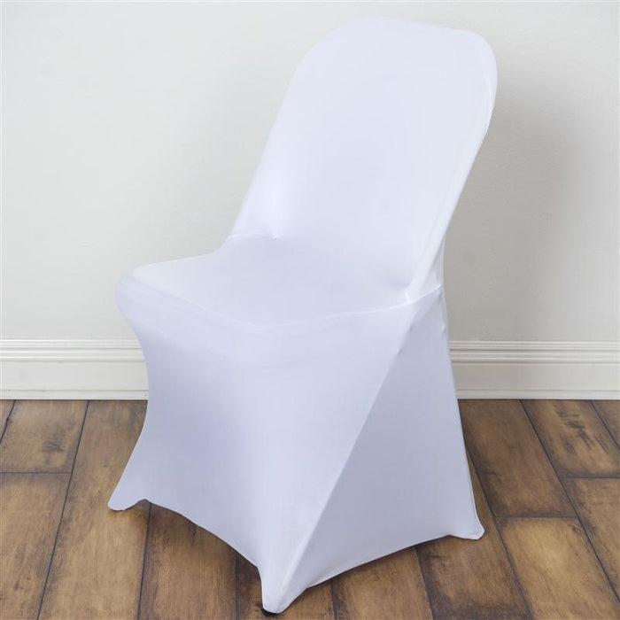 10 pcs Spandex Folding Chair Covers Wedding Party Decorations