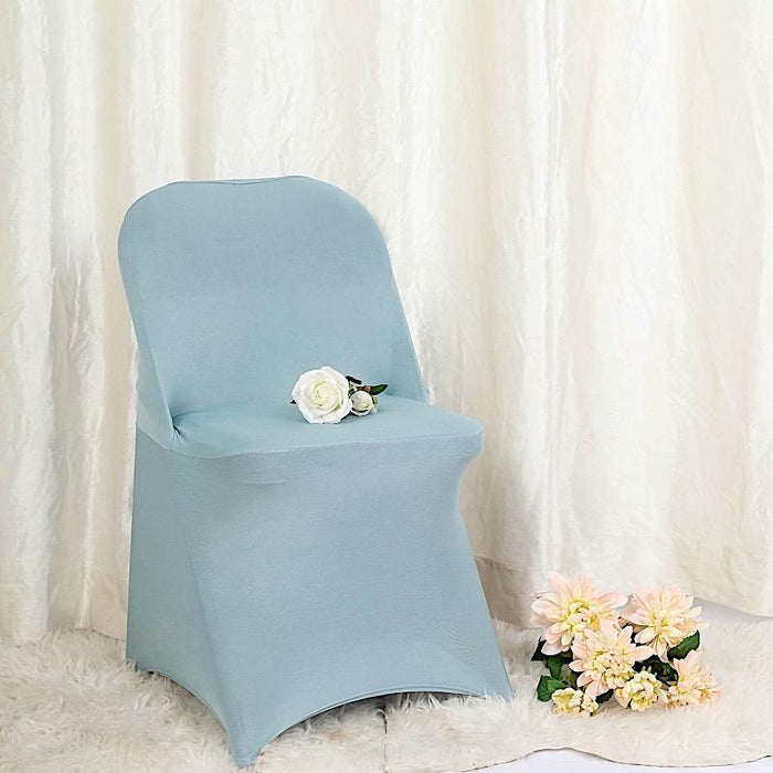 10 pcs Spandex Folding Chair Covers Wedding Party Decorations