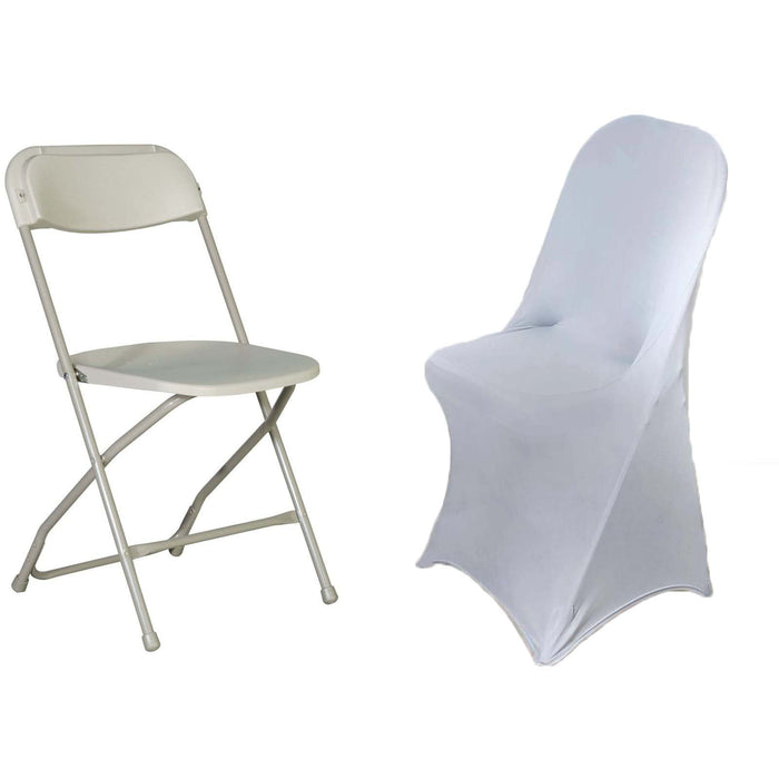 10 pcs Spandex Folding Chair Covers Wedding Party Decorations