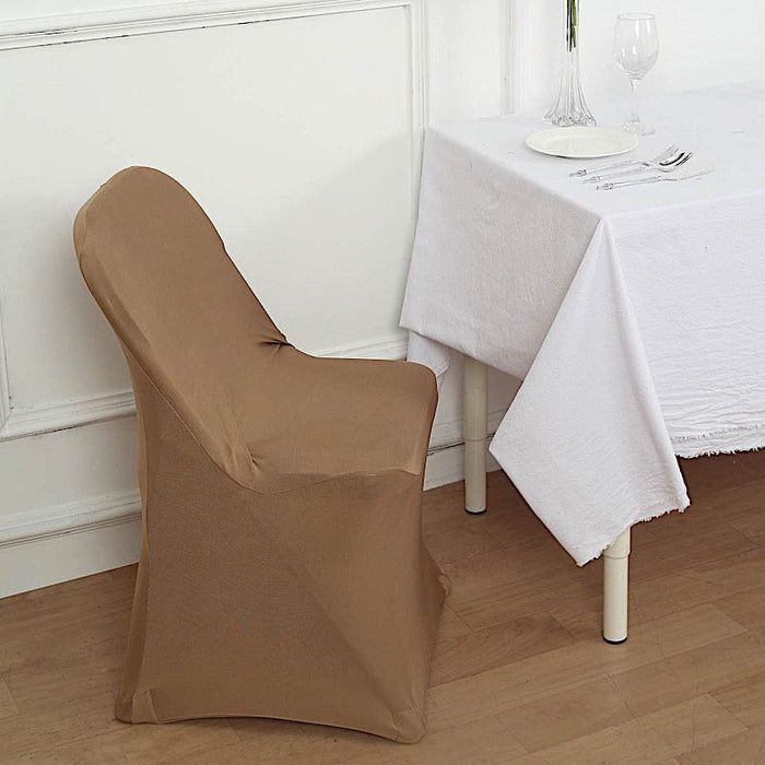 10 pcs Spandex Folding Chair Covers Wedding Party Decorations