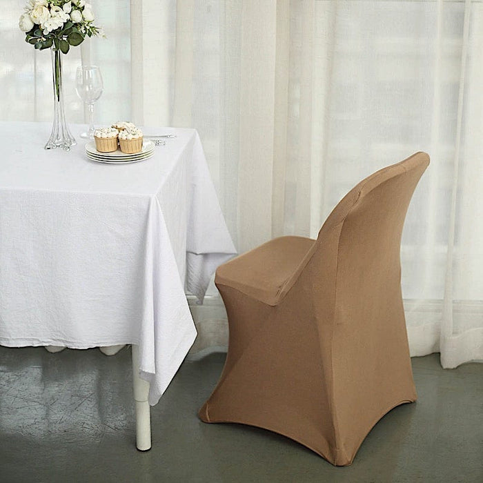 10 pcs Spandex Folding Chair Covers Wedding Party Decorations