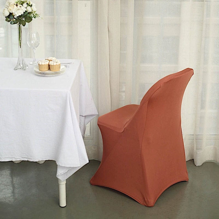 10 pcs Spandex Folding Chair Covers Wedding Party Decorations