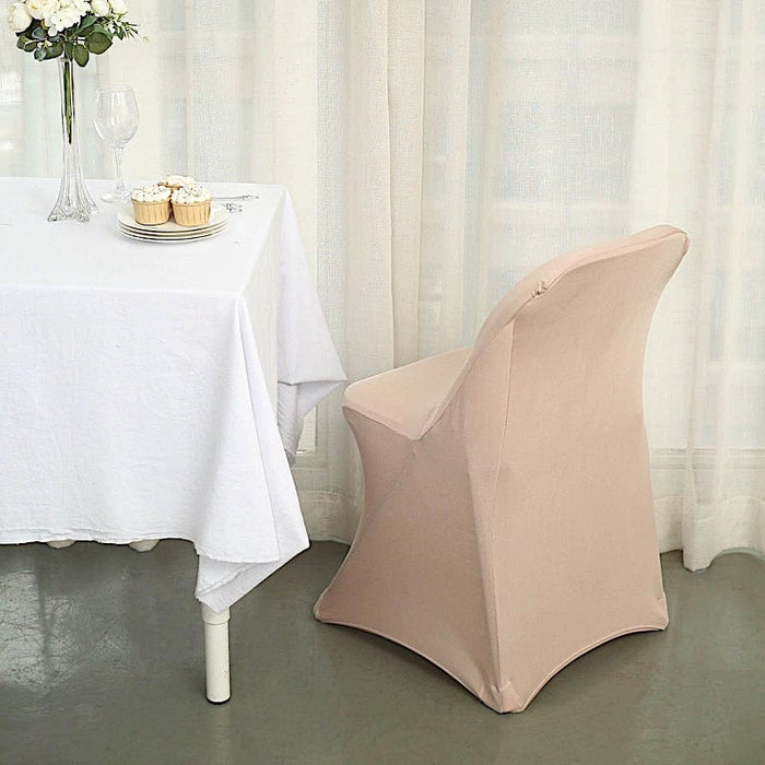 10 pcs Spandex Folding Chair Covers Wedding Party Decorations