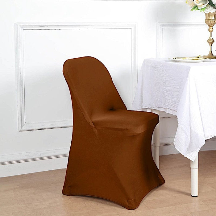 10 pcs Spandex Folding Chair Covers Wedding Party Decorations