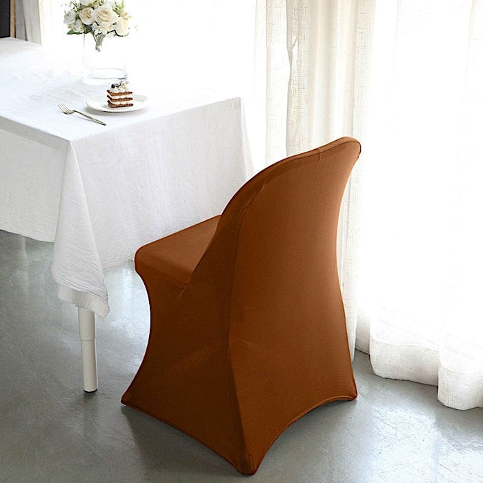 10 pcs Spandex Folding Chair Covers Wedding Party Decorations