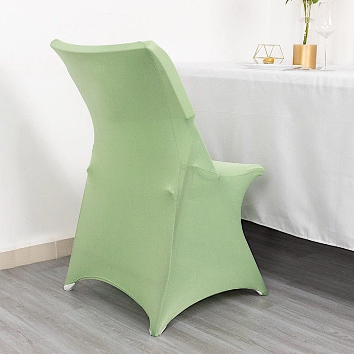 10 pcs Spandex Folding Chair Covers Wedding Party Decorations