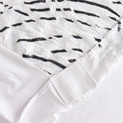 Spandex Stretch Banquet Chair Cover with Wave Embroidered Sequins